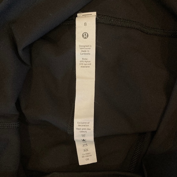 Lululemon 7/8 high waist leggings - Picture 5 of 5